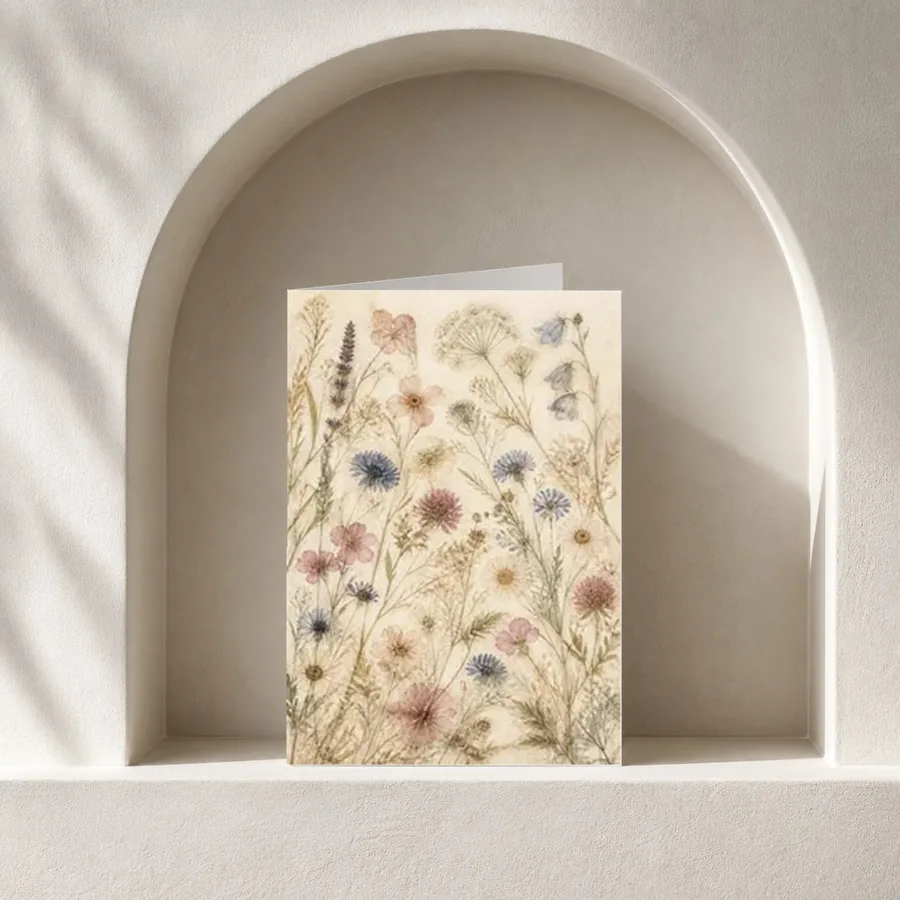 Greeting card mockup 4