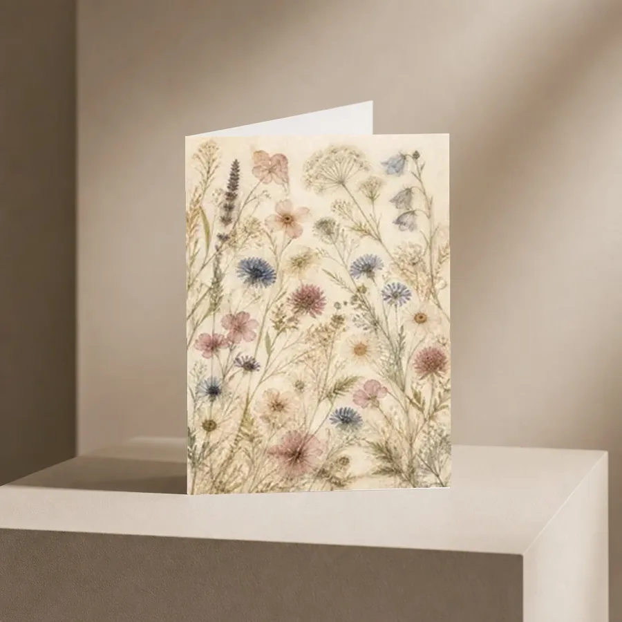 Greeting card mockup 5