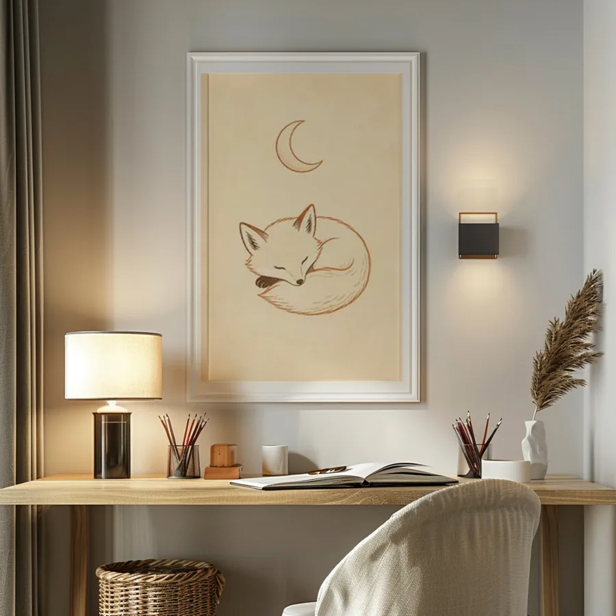 Wall art mockup 4